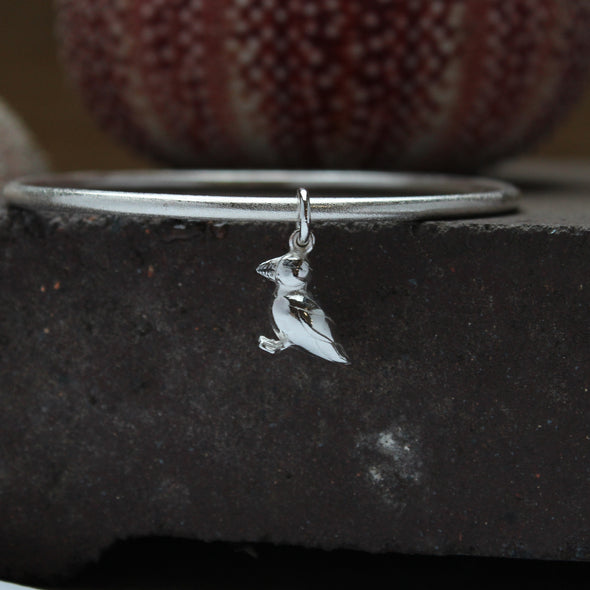 Puffling bangle (a smaller puffin)